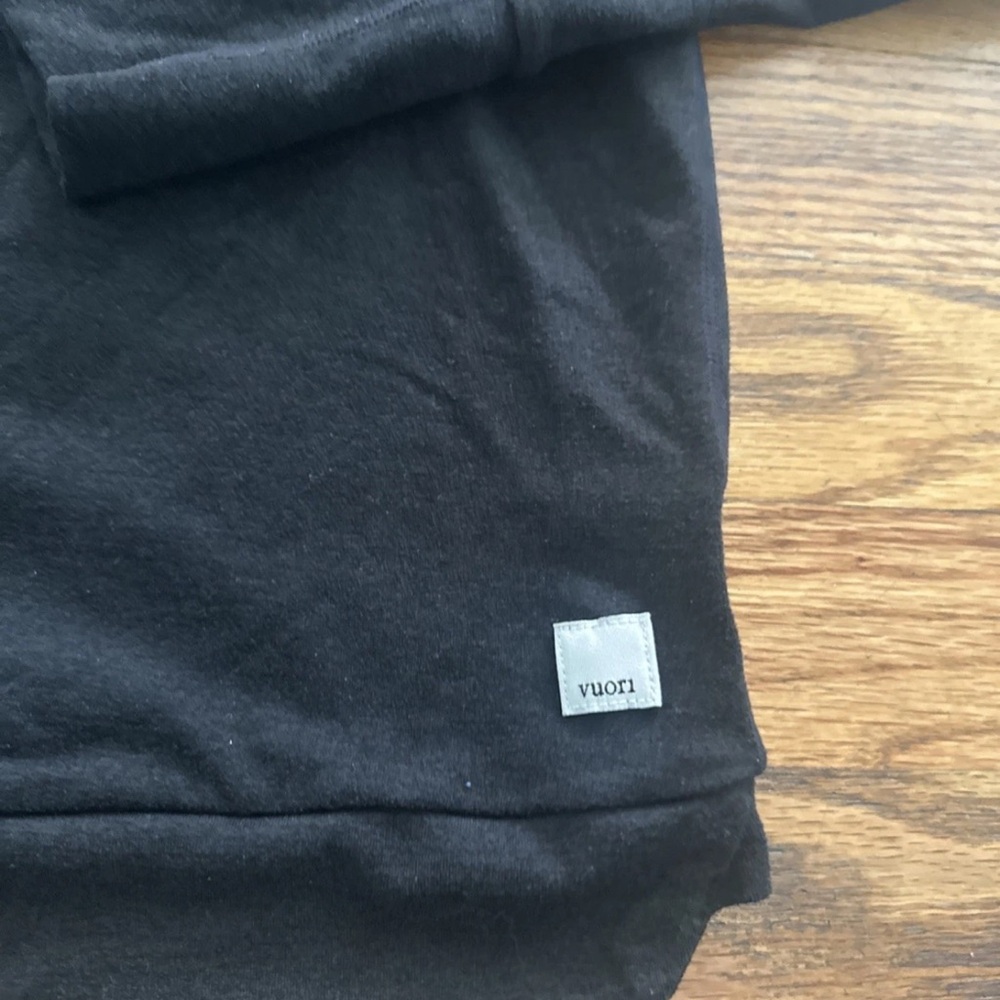 Vuori Black Hoodie for Men - Picture 2 of 4